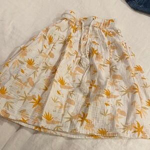 Rylee and cru gauze maxi skirt